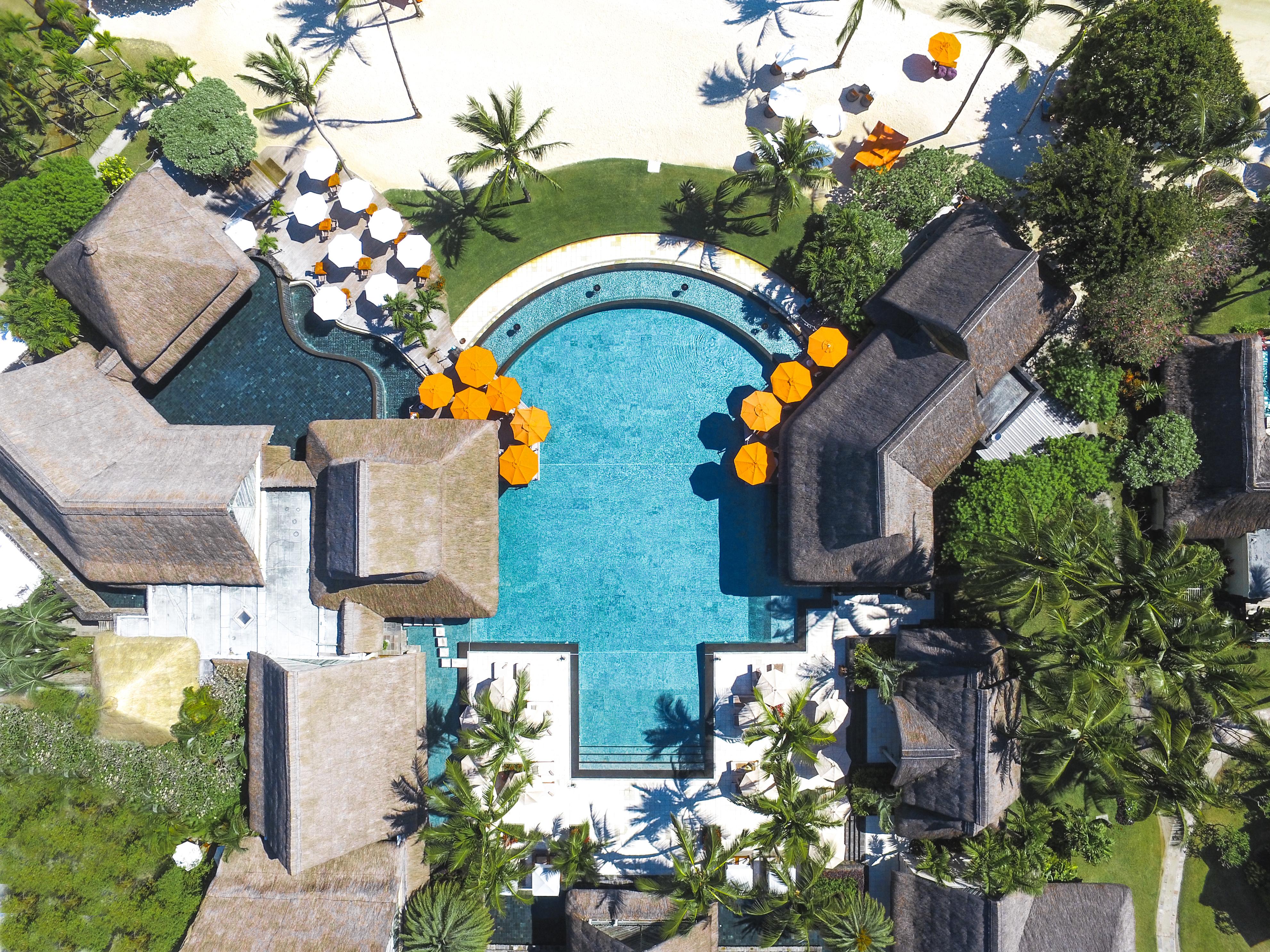 ホテル コンスタンス プリンス モーリス Poste de Flacq エクステリア 写真 Aerial view of the resort